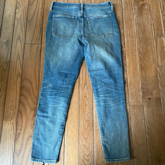 J. Crew Denim NWOT 10" High-Rise Toothpick Corn Field Wash Jeans #AO423 Size 29 - Picture 9 of 10